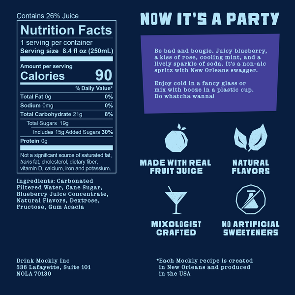 Blueberry Floral Spritz